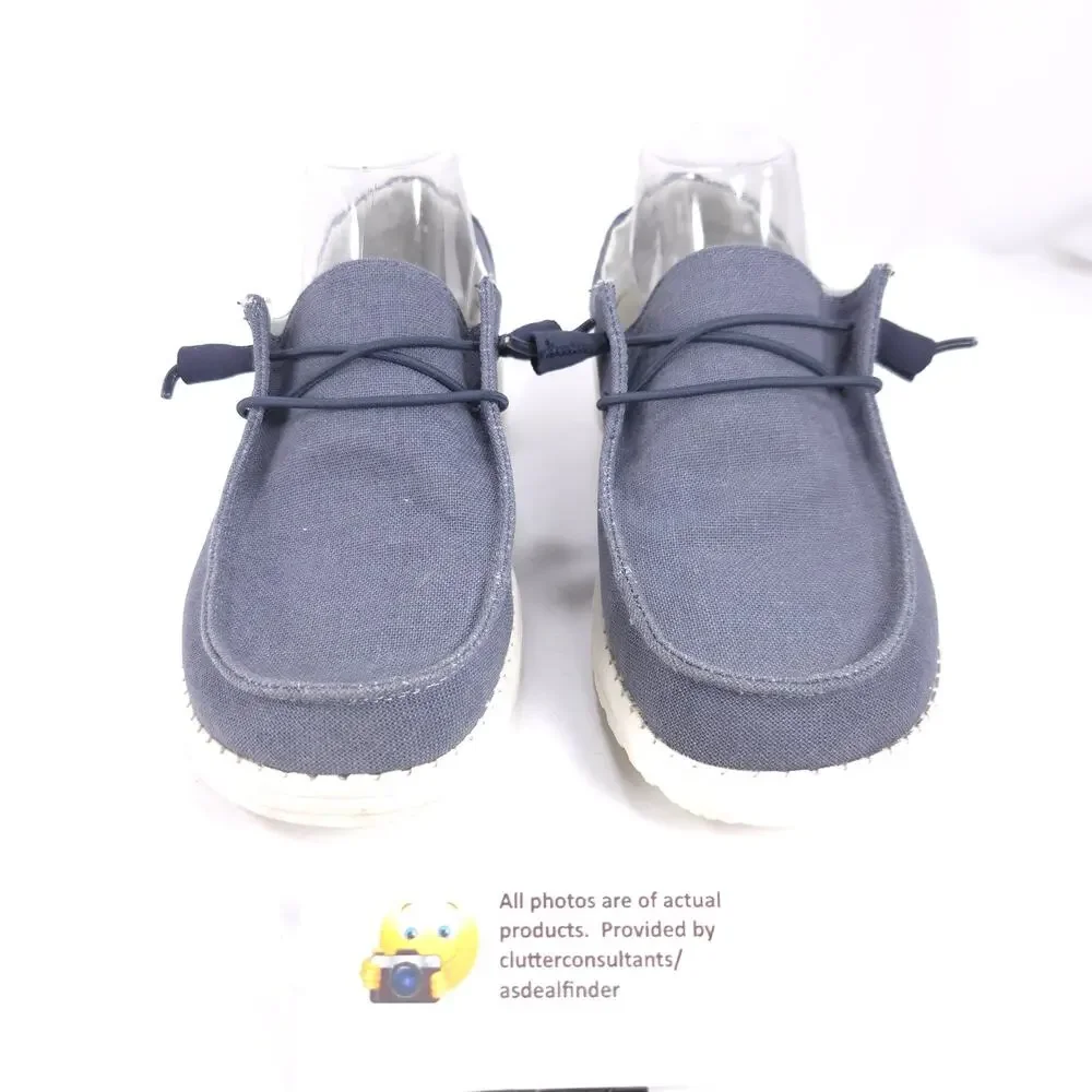 Hey Dude Wendy Lace Up Casual Shoe Womens Size 8 121412526 Gray